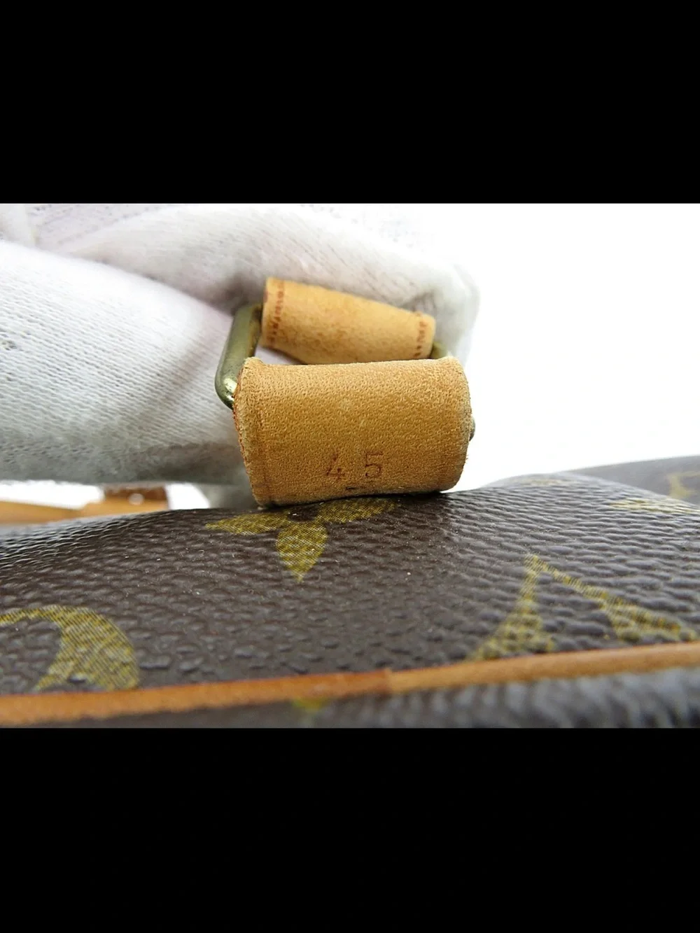 Louis Vuitton Monogram Travel Briefcase in Brown and Tan